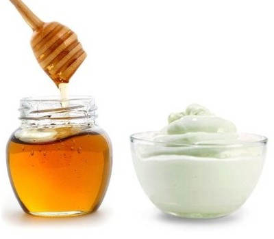 Resultado de imagen para yogur y miel de abeja