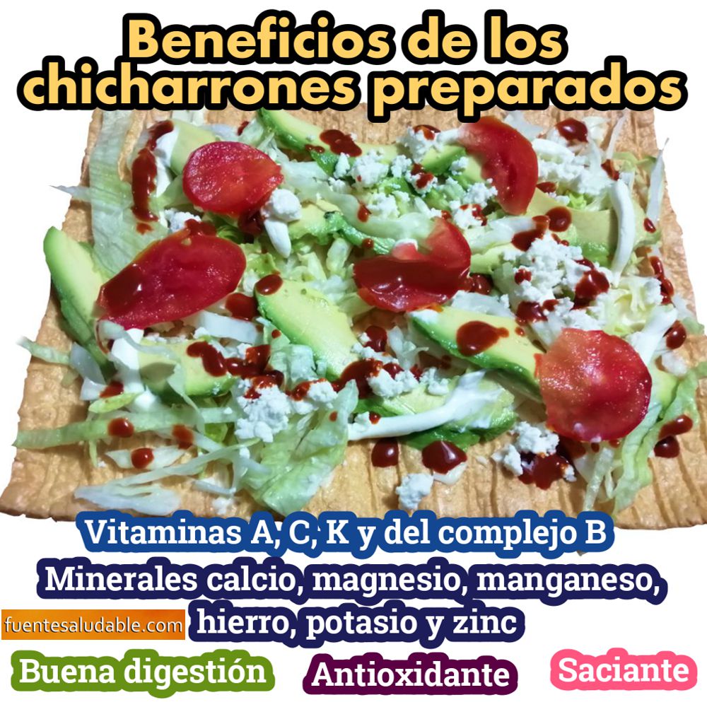 Es saludable el chicharr�n preparado