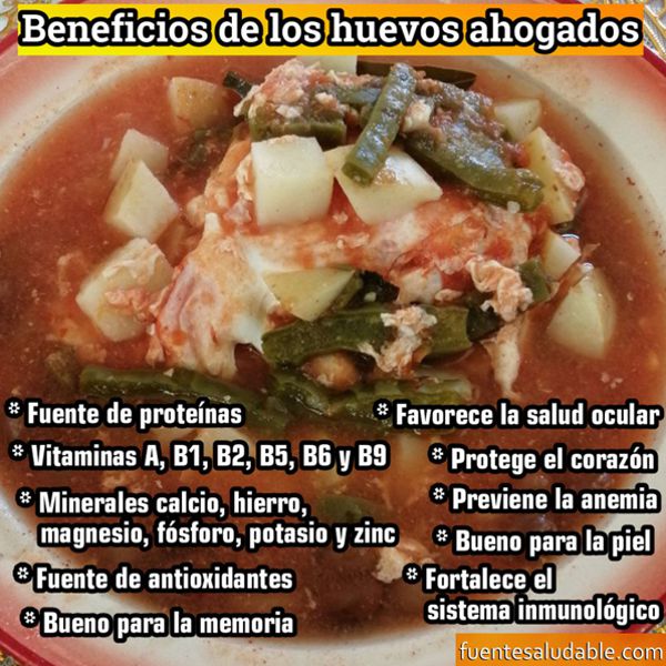 Es bueno hacer huevos ahogados