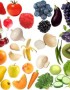 ¿Cuáles son los cinco colores de los alimentos?